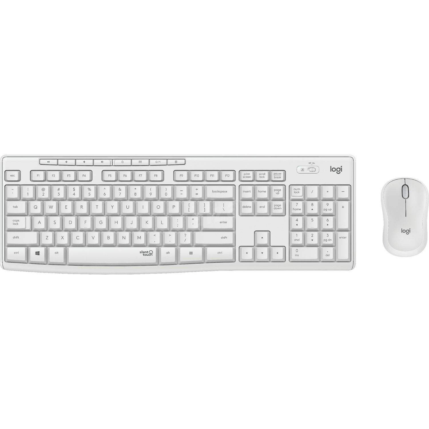 LOGITECH MK295 Q TR SESSİZ KABLOSUZ KLAVYE MOUSE SET BEYAZ 920-010089 - Image 2