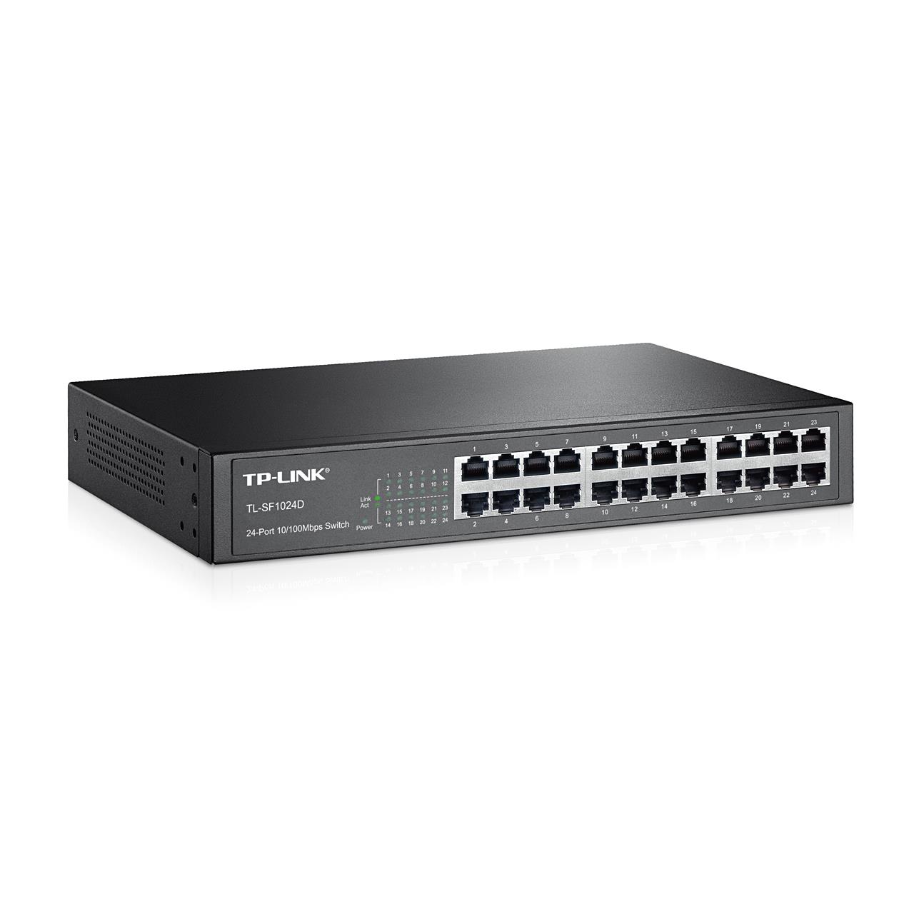 TP-LINK TL-SF1024D 24 PORT 10/100 METAL KASA RACKMOUNT SWITCH - Image 2