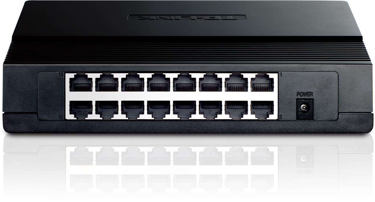 TP-LINK TL-SF1016D 16 PORT 10/100 PLASTİK KASA SWITCH - Image 2
