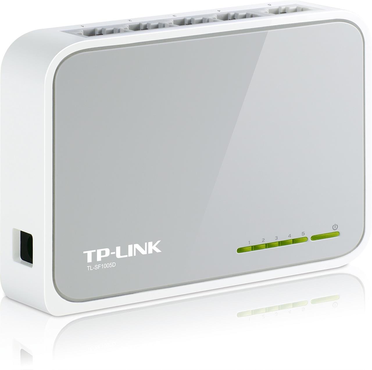 TP-LINK TL-SF1005D 5 PORT 10/100 PLASTİK KASA SWITCH - Image 2
