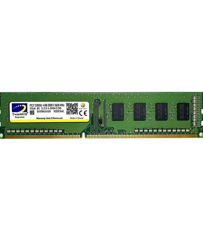 4 GB DDR3 1600MHZ TWINMOS 1.5 DT MDD34GB1600D