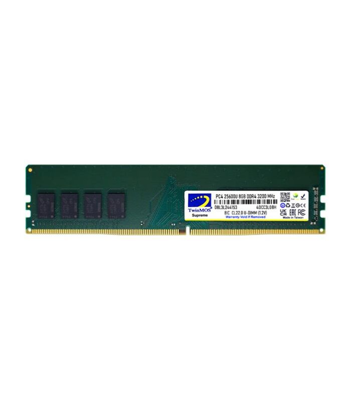 8 GB DDR4 3200MHZ TWINMOS DT MDD48GB3200D