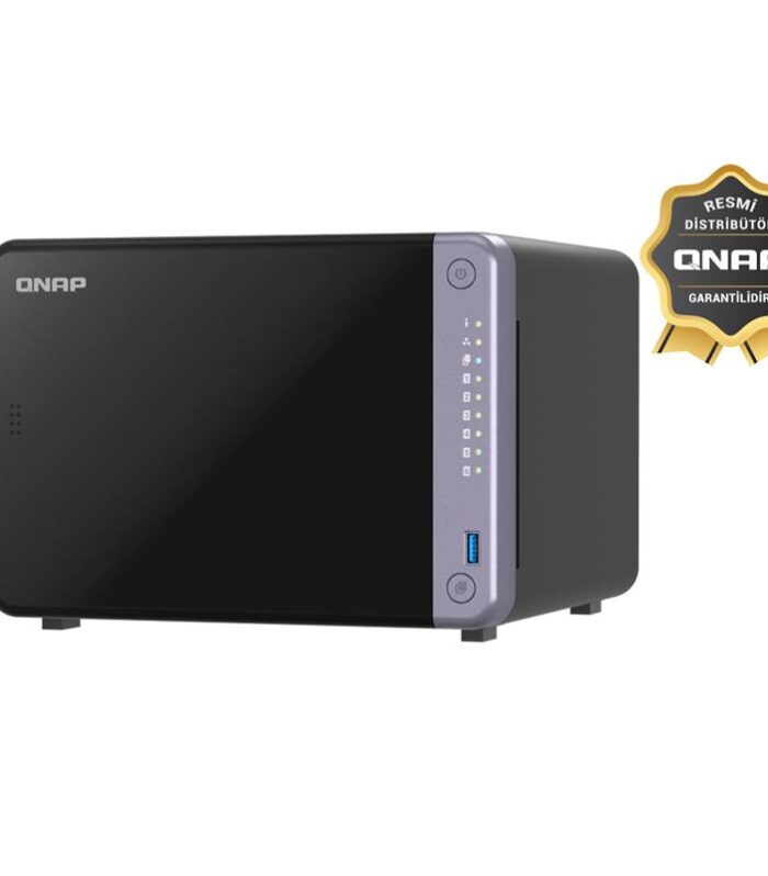QNAP TS-632X-4GB RAM 6 HDD YUVALI TOWER NAS (RESMİ DİSTRİBÜTÖR GARANTİLİ)