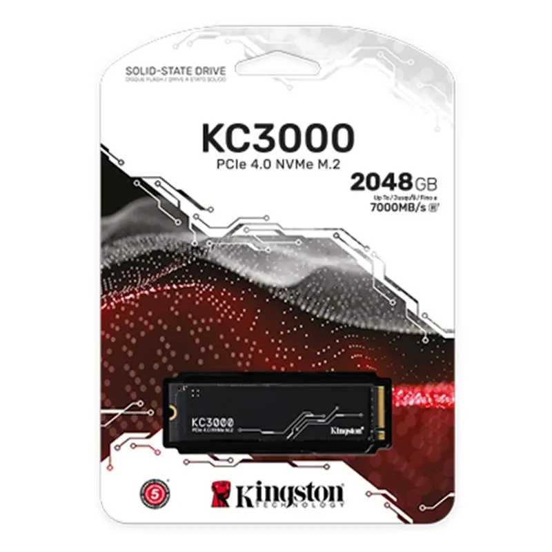 2 TB KINGSTON PCIE 4.0 NVME M.2 2280 7000/7000 SKC3000D/2048G - Image 2