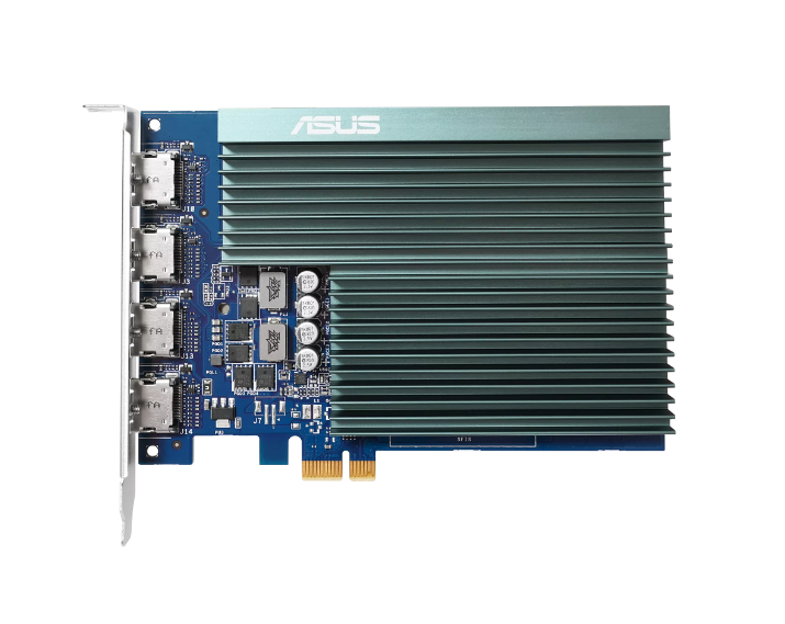 ASUS GEFORCE GT730-4H-SL-2GD5 2GB DDR5 64BIT 4XHDMI EKRAN KARTI - Image 2