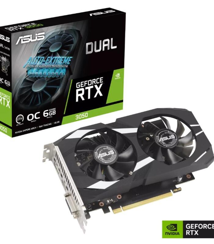 ASUS GEFORCE DUAL-RTX3050-O6G 6GB GDDR6 96BIT 1XHDMI 1XDP 1XDVI EKRAN KARTI