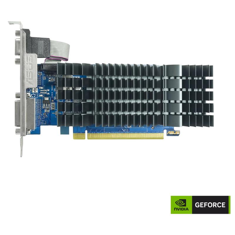 ASUS GEFORCE GT710-SL-2GD5-BRK-EVO 2GB DDR5 64BIT 1XVGA 1XHDMI 1XDVI EKRAN KARTI - Image 2