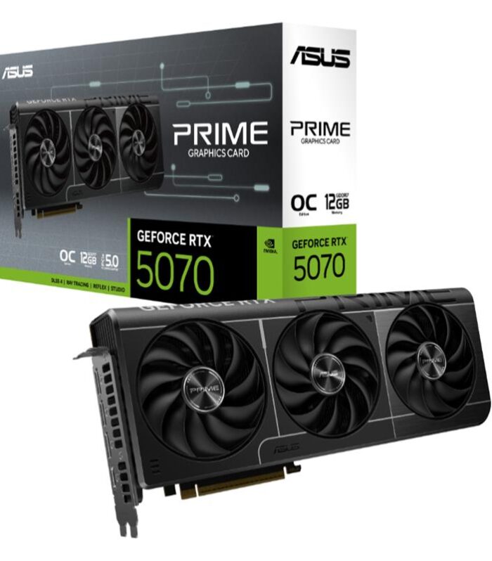 ASUS GEFORCE PRIME-RTX5070-O12G 12GB GDDR7 192BIT 1XHDMI 3XDP EKRAN KARTI