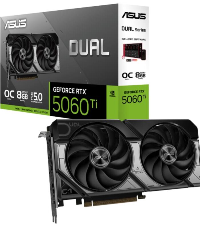 ASUS GEFORCE DUAL-RTX5060TI-O8G 8GB GDDR7 128BIT 1XHDMI 3XDP EKRAN KARTI
