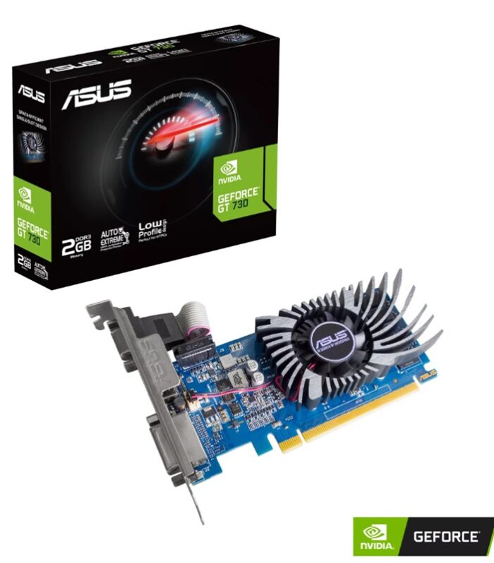 ASUS GEFORCE GT730-2GD3-BRK-EVO 2GB DDR3 64BIT 1XVGA 1XHDMI 1XDVI EKRAN KARTI