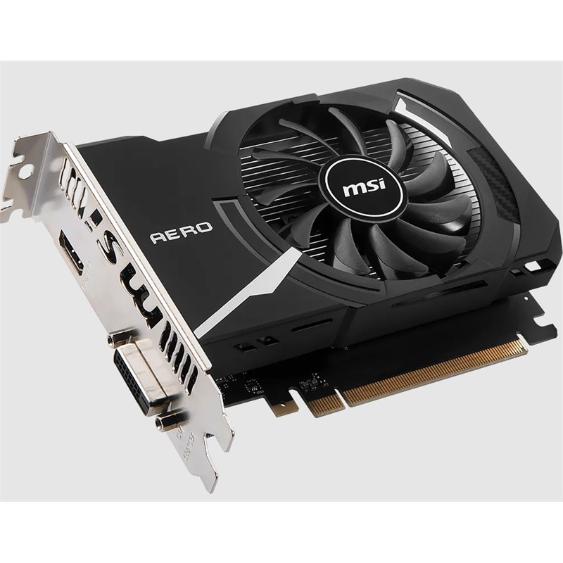 MSI GEFORCE GT1030 AERO ITX 2GD4 OC 2GB DDR4 64BIT 1XHDMI 1XDVI EKRAN KARTI - Image 3