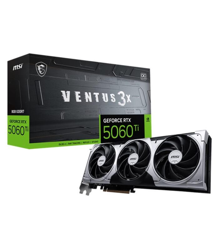 MSI GEFORCE RTX5060TI 8G VENTUS 3X OC 8GB DDR7 128BIT 3XDP 1XHDMI EKRAN KARTI