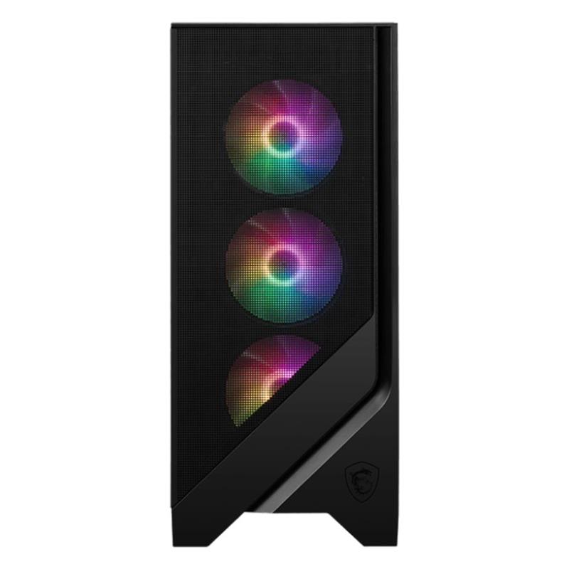 MSI MAG FORGE 120A B65 TEMPERLİ CAM 6X120MM AUTO RGB FAN 650W BRONZ ATX GAMING KASA - Image 3