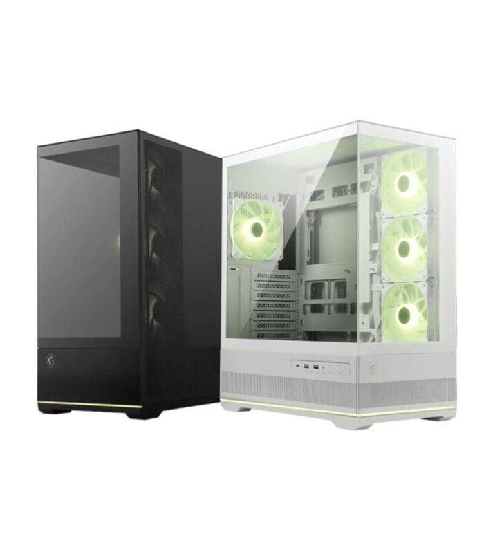 MSI MAG PANO 110R PZ WHITE TEMPERLI CAM 3X120MM 1X120MM ARGB FAN ATX BEYAZ PANORAMIK GAMING KASA