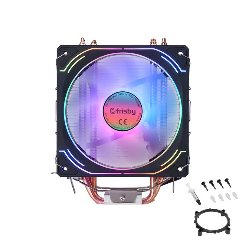 FRISBY FCL-F1334C (P4S) INTEL 1366/115X/1200/1700-AMD AM2/AM2+/AM3/AM4/AM5 İŞLEMCİ FAN - Image 3