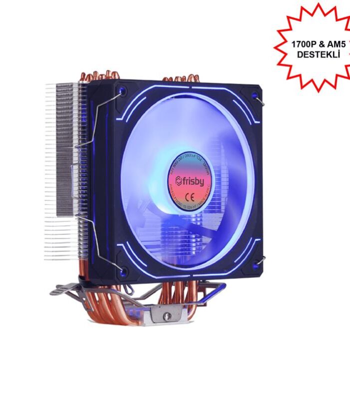 FRISBY FCL-F1336C (P6S) INTEL 1366/115X/1200/1700-AMD AM2/AM2+/AM3/AM4/AM5 İŞLEMCİ FAN