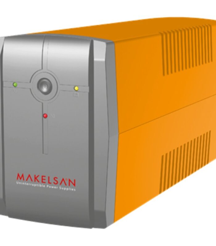 MAKELSAN LION 650VA 1F/1F (1X7AH) 5/10DK LINE INTERAKTIF UPS