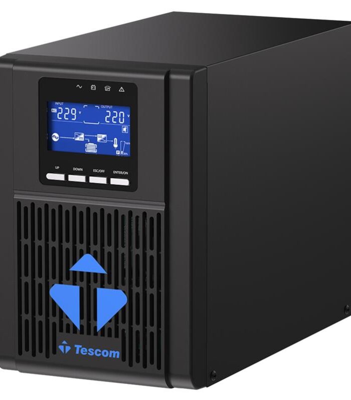 TESCOM NEOLINE 1KVA 1F/1F (2X9AH) 4/8DK LCD ONLINE UPS