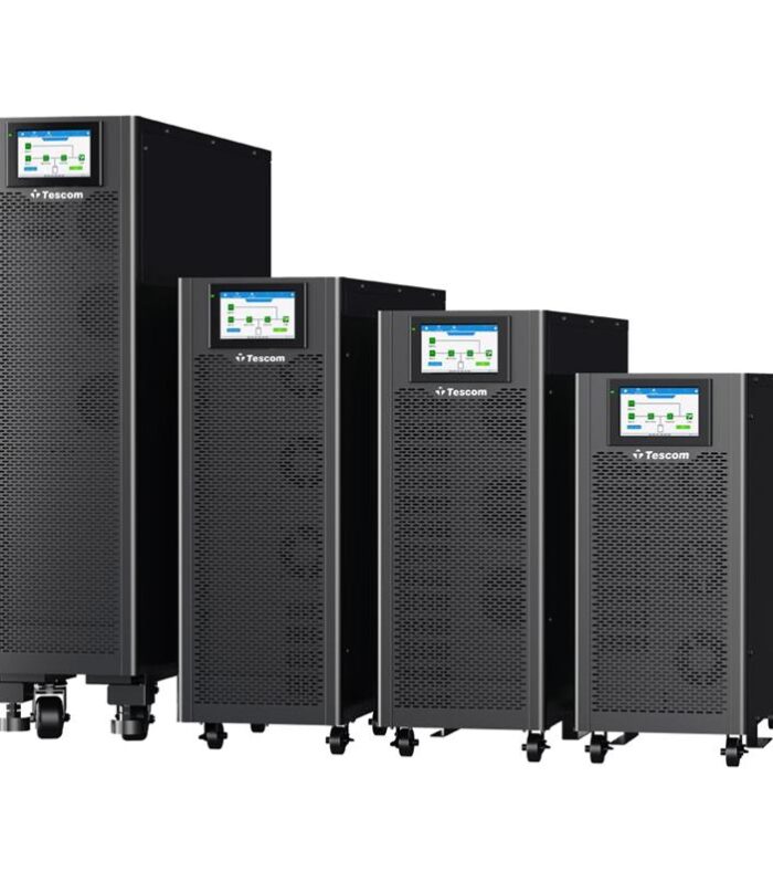 TESCOM TEOS 330 30KVA 3F/3F (60X7AH) RS-232 6/15 DK LCD ONLINE UPS (TRIFAZE)