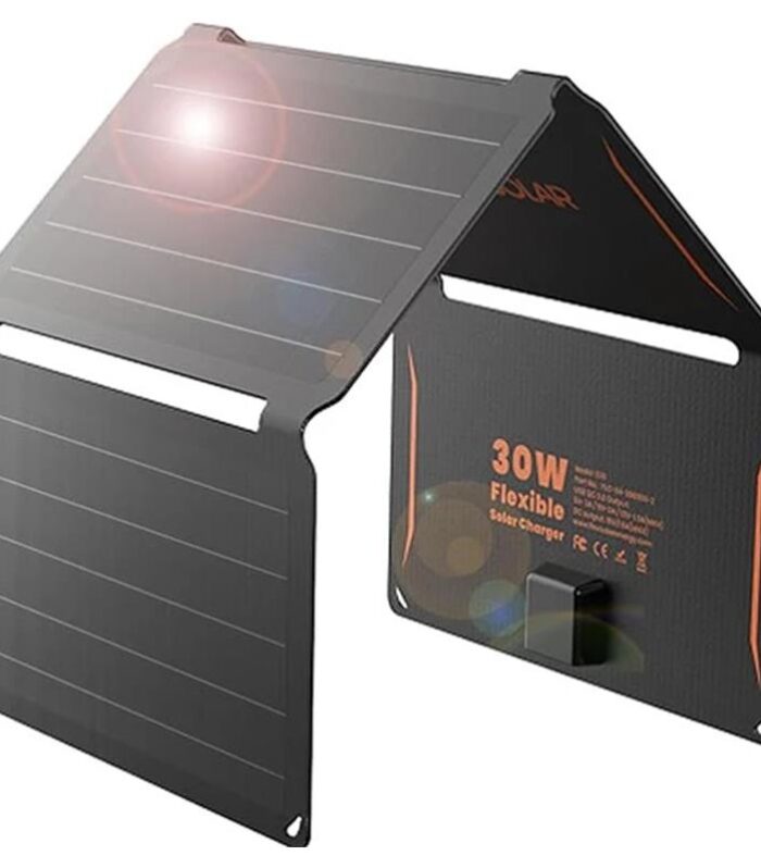 FLEXSOLAR E30 TAŞINABİLİR GÜNEŞ PANELİ 30W