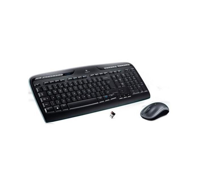 LOGITECH MK330 Q TR MM KABLOSUZ KLAVYE MOUSE SET SİYAH 920-003988