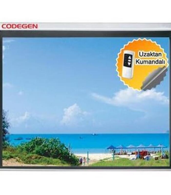 CODEGEN EX-30 300X225 MOTORLU UZAKTAN KUMANDALI PERDE