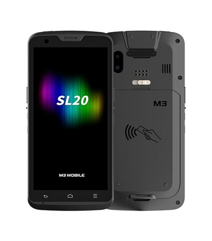 M3 MOBILE SL20W 2D KAREKOD ANDROID 11 4GB/64GB 13MP WIFI+BLUETOOTH 5.45" KORUYUCU KILIF DOKUNMATİK EKRAN EL TERMİNALİ