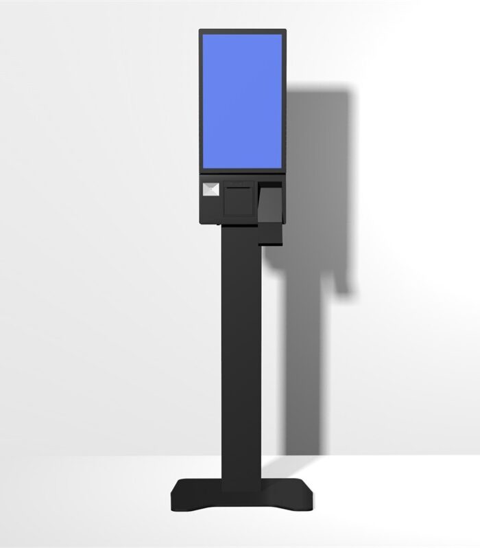 TIWOX K-2150B 21.5" I7 5.NESİL 256GB SSD 16GB RAM WIFI 80MM FİŞ YAZICI 2D OKUYUCU FHD DOKUNMATİK KIOSK AYAKLI SİYAH