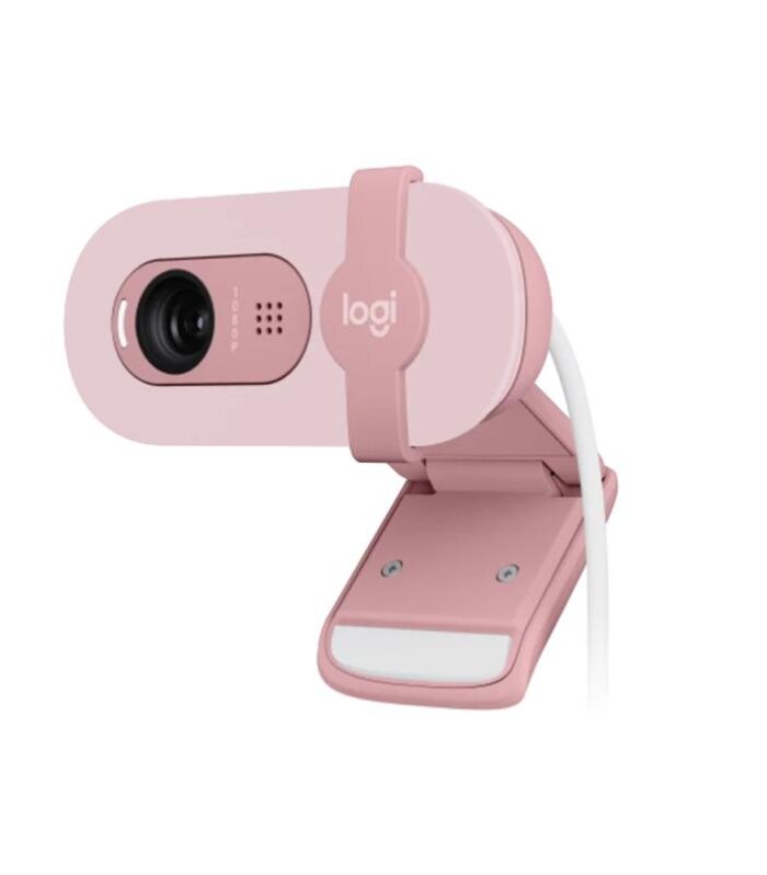 LOGITECH BRIO 100 FULL HD 1080P MİKROFONLU WEB KAMERA PEMBE 960-001623