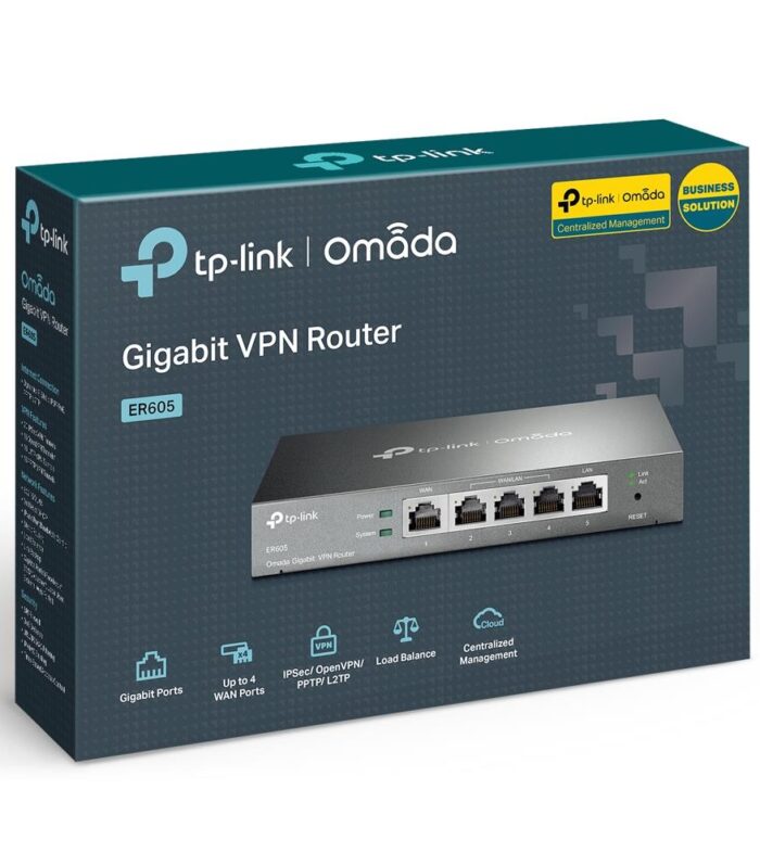 TP-LINK OMADA TL-ER605 GIGABIT MULTI-WAN VPN ROUTER