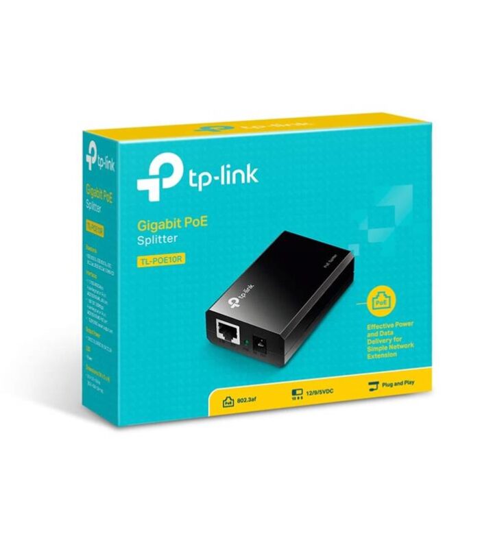 TP-LINK OMADA TL-POE10R GIGABIT POE GİRİŞ / 5/9/12V DC ÇIKIŞ SPLITTER