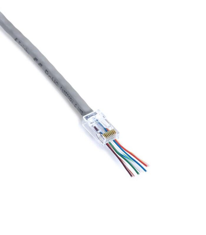 FRISBY FNW-RJ4528N CAT6 EZRJ-45 YENİ NESİL UTP KONNEKTÖR 100LÜ KUTU