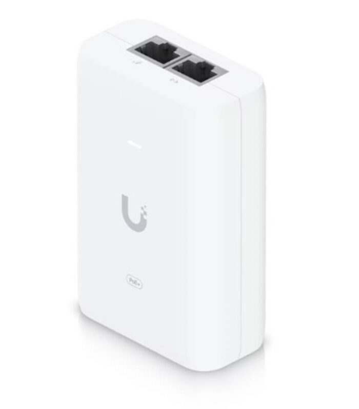 UBIQUITI U-POE+ 48VOLT 30WATT GIGABIT PORT POE ADAPTÖR