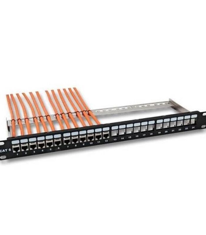 URANIUM 24 PORT UB24-3824L CAT6 BOŞ PATCH PANEL (10C-SB1U24PCAT6URE1A)