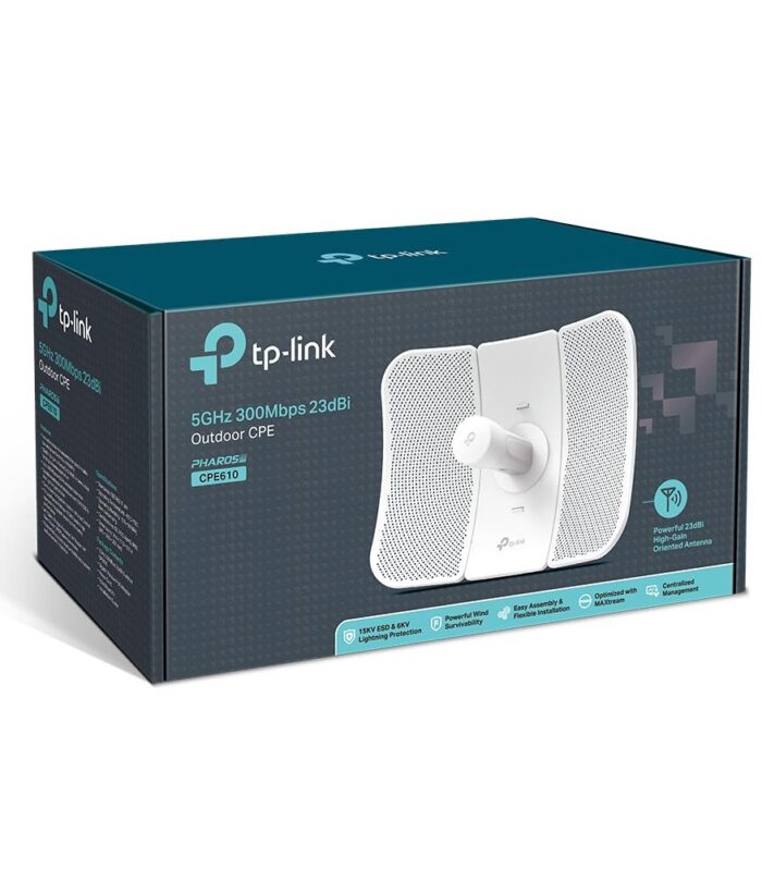 TP-LINK CPE610 5GHZ 300MBPS 23DBI 30KM PTP/PTMP DIŞ ORTAM ACCESS POINT