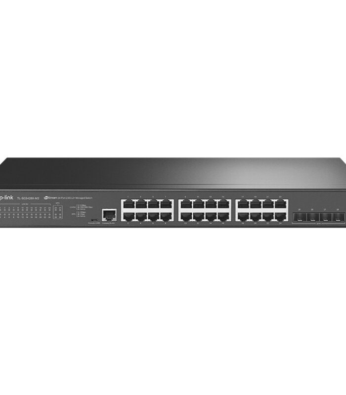 TP-LINK OMADA TL-SG3428X-M2 24 PORT 2.5GBASE-T + 4X10GB SFP+ UPLINK YÖNETİLEBİLİR SWITCH