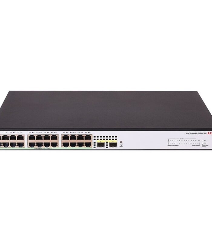 H3C AOLYNK S1600V2-18P-HPWR 16 PORT GIGABIT + 2XGB SFP UPLINK 240W POE YÖNETİLEBİLİR RACKMOUNT SWITCH