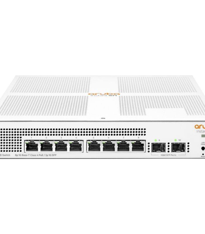 HPE ARUBA ION 1930 JL681A 8 PORT GIGABIT POE + 2XSFP UPLINK YÖNETİLEBİLİR 124W POE SWITCH