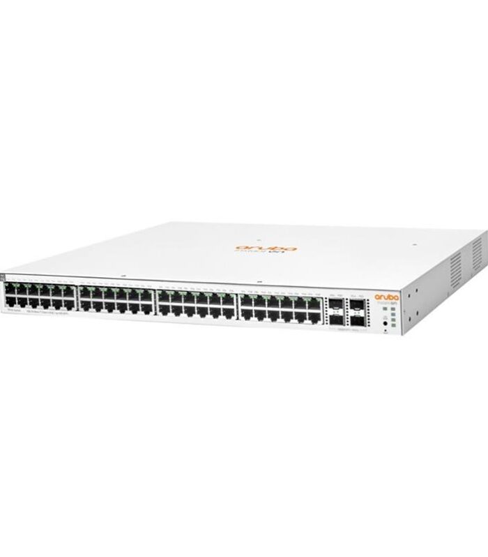 HPE ARUBA ION 1930 JL686B 48 PORT GIGABIT+4X10GB SFP YÖNETİLEBİLİR L2+ RACKMOUNT 370W POE SWITCH