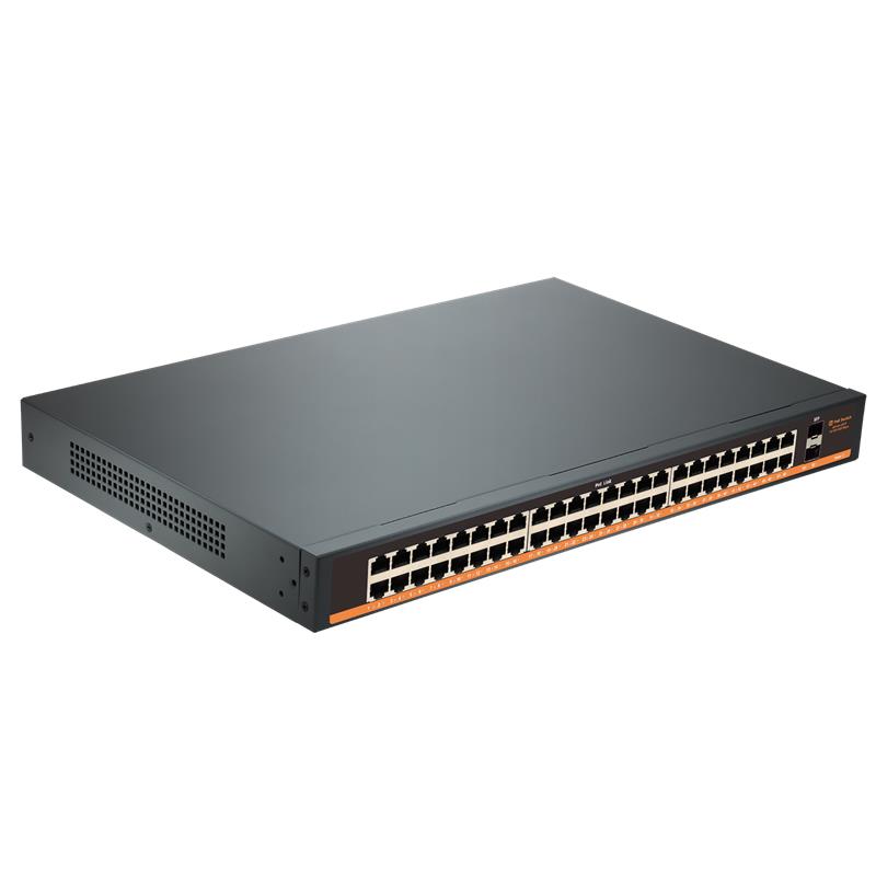 TIWOX TP-G4820-POE800W 48 PORT GIGABIT + 2X 1GB SFP UPLINK RACKMOUNT POE SWITCH - Image 2