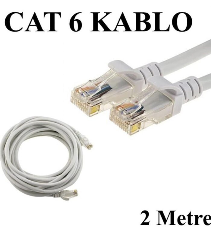 INCA ICAT6-02TG 2MT 24AWG CAT6 UTP PATCH KABLO GRİ