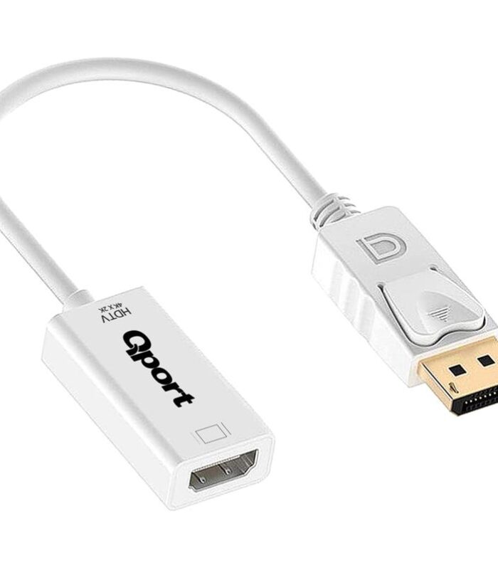 QPORT Q-DP-HDB DISPLAY PORT TO HDMI 4K ÇEVİRİCİ
