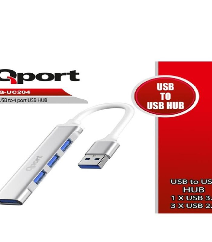 QPORT Q-UC204 USB TO 4 PORT USB ÇOKLAYICI