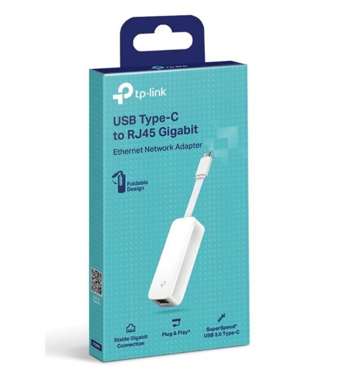 TP-LINK UE300C USB 3.0 TYPE-C TO GIGABIT ETHERNET AĞ ADAPTORU