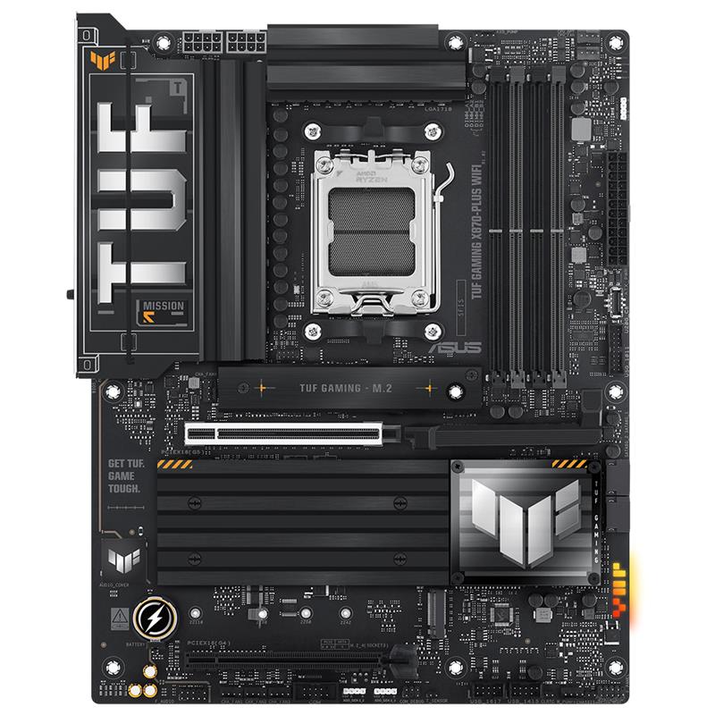 ASUS TUF GAMING X870-PLUS WIFI DDR5 8000MHZ 1XHDMI 2XUSB4 4XM.2 AM5 ATX (AMD AM5 9000/8000/7000 SERİLERİ İLE UYUMLU) - Image 2