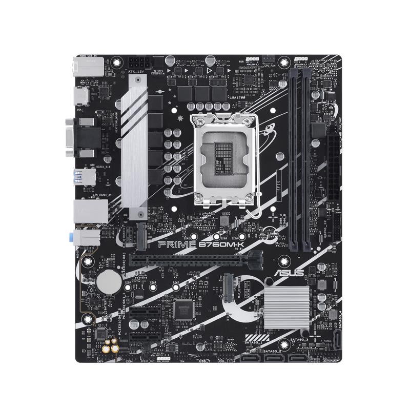 ASUS PRIME B760M-K DDR5 8000MHZ 1XVGA 1XHDMI 2XM.2 USB 3.2 MATX 1700P (12. / 13. VE 14. NESİL İŞLEMCİ UYUMLU) - Image 2