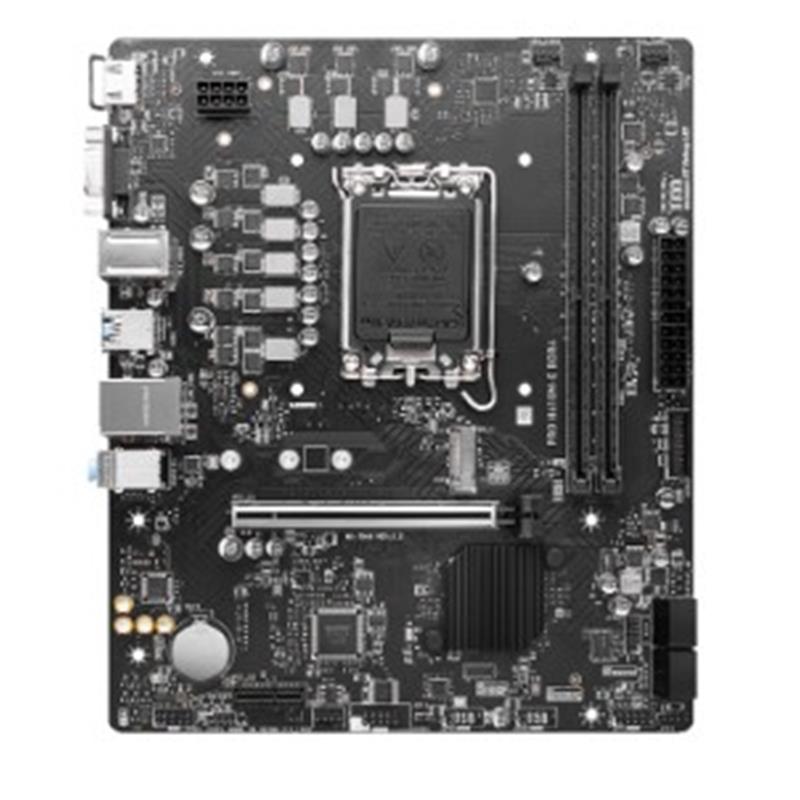 MSI PRO H610M-E DDR4 3200MHZ 1XVGA 1XHDMI 1XM.2 USB 3.2 MATX 1700P (12. / 13. VE 14. NESİL İŞLEMCİ UYUMLU) - Image 2