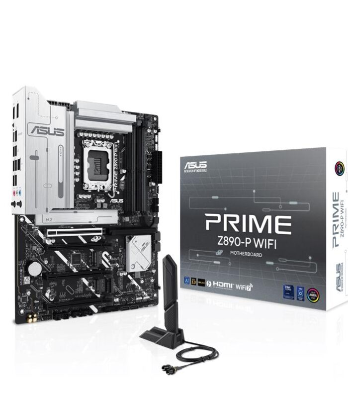 ASUS PRIME Z890-P WIFI DDR5 8666MT/S 1XHDMI 1XDP 1XUSB TYPE-C 4XM.2 ATX 1851P (INTEL ULTRA PROCESSORS SERIES 2)