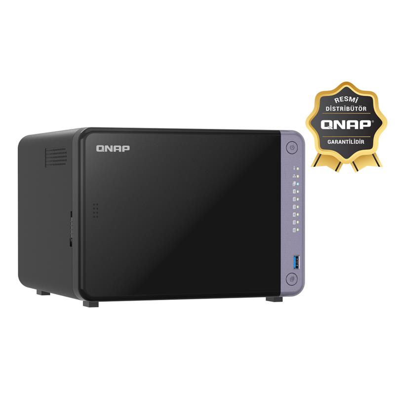 QNAP TS-632X-4GB RAM 6 HDD YUVALI TOWER NAS (RESMİ DİSTRİBÜTÖR GARANTİLİ) - Image 2