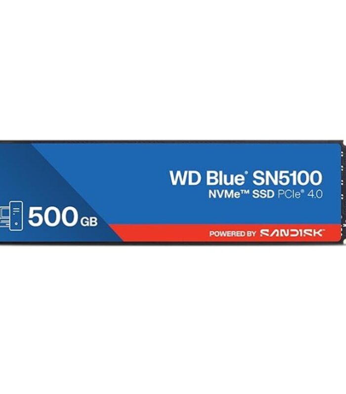 500 GB WD BLUE SN5100 PCI-4.0 6600 MB/S 5600 MB/S M2 SSD WDS500G5B0E